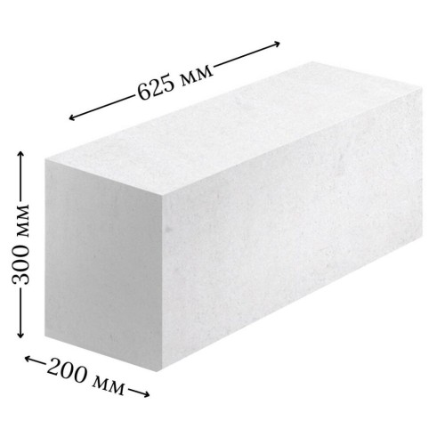 Купить Газоблок Цемрос 625×300×200 (50 шт/поддон) в Таганроге